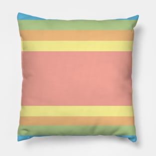 Colorful rectangle design Pillow