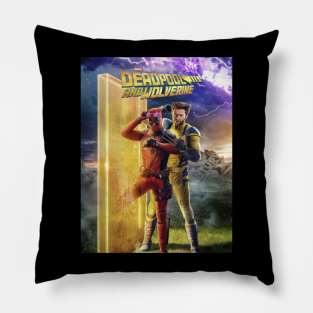 Deadpool and Wolverine Pillow