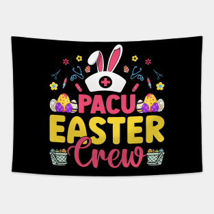 pacu easter crew Funny Easter nurse T Shirt Design Tapestry