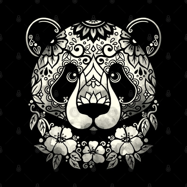 Mandala panda by NemiMakeit