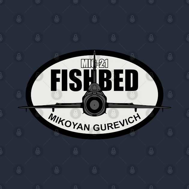 Mig-21 Fishbed (Small logo) by TCP