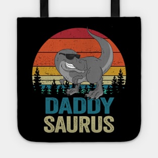 Daddysaurs T-Rex Daddy Saurus Matching Dinosaur Tote