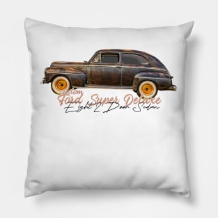 1948 Ford Super Deluxe Eight 2 Door Sedan Pillow