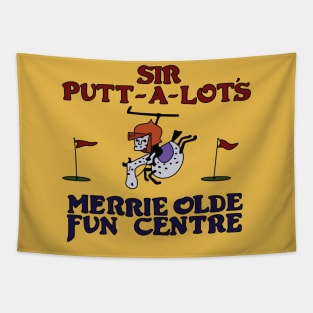 Sir Putt-A-Lot's Merrie Olde Fun Centre Tapestry