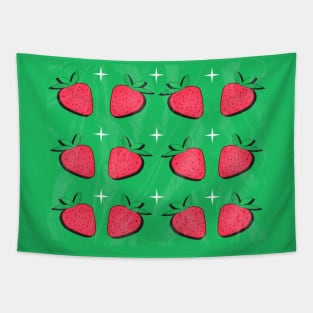 Strawberry Pattern Tapestry