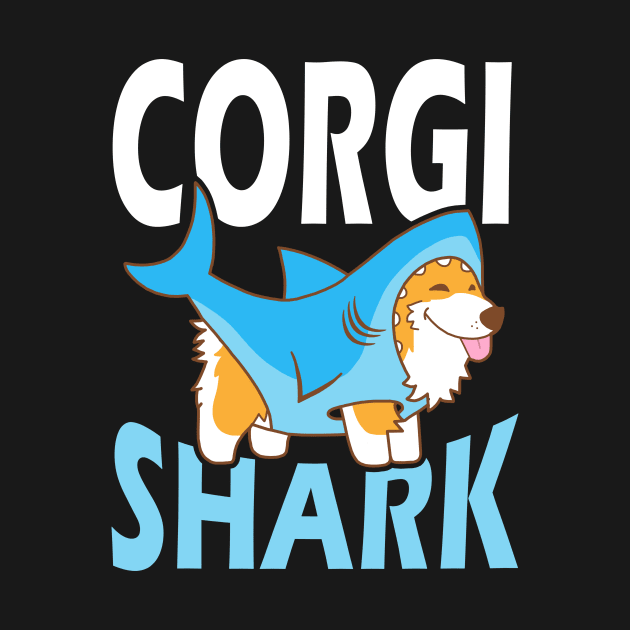 Corgi shark by binnacleenta