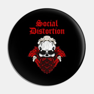 Social Distortion White Light, White Heat, White Trash Pin