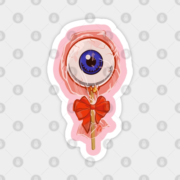 Eyeball Lollipop Magnet by StudioPM71