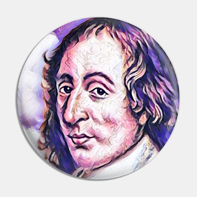 Blaise Pascal Pink Portrait | Blaise Pascal Artwork 9 Pin by JustLit