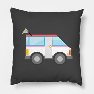 fancy van road trip Pillow