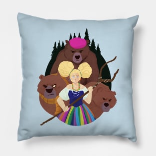 goldie and family Pillow