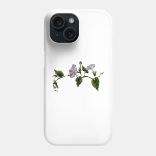 Koali awahia Ipomoea Indica Botanical Vector Art Phone Case