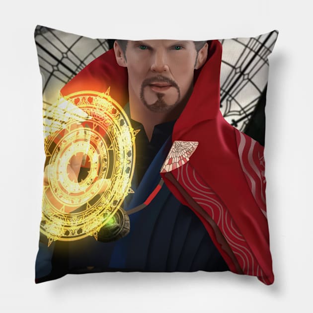 Doctor Strange Pillow by ImSomethingElse