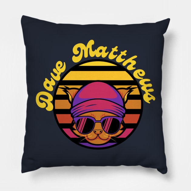 dave matthews Pillow by Oks Storee