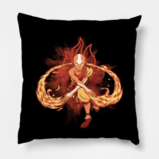 Firebending Master Pillow