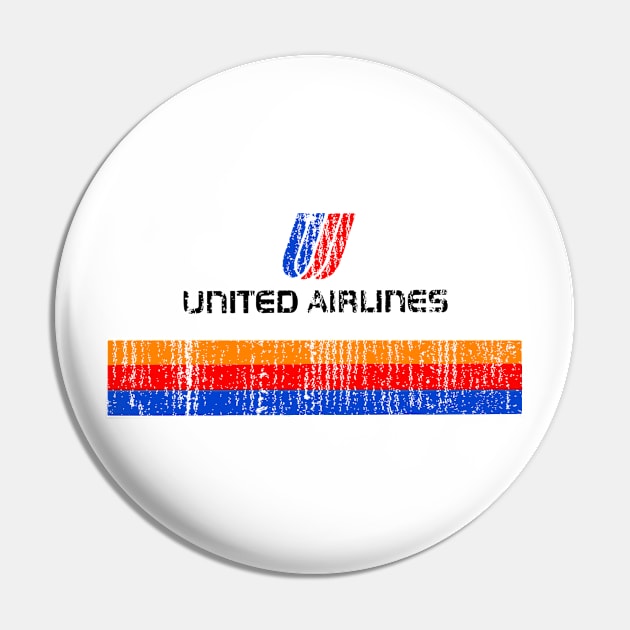 Repro Vintage United Airlines Pin by kiwodesign