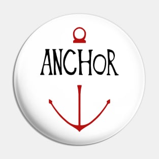 Anime Anchor Shirt Pin