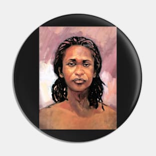 Portrait of Kuntamare ~ oil painting Pin