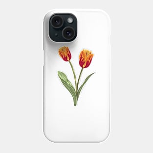 Tulip Botancial Phone Case