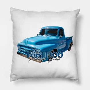 1953 Ford F100 Pickup Truck Pillow