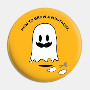 How to grow a mustache Pin