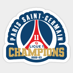 Autocollants ronds Paris Saint-Germain - pack de 2