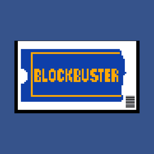Blockbuster Pixel VHS by No Context Nostalgia 