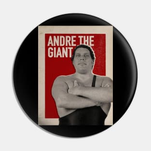 Andre The Giant Vintage Pin