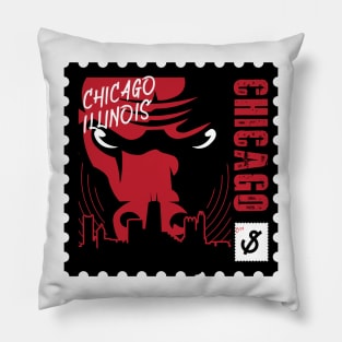 Chicago Illinois Pillow