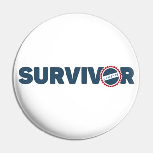 Covid-19 Survivor Pin