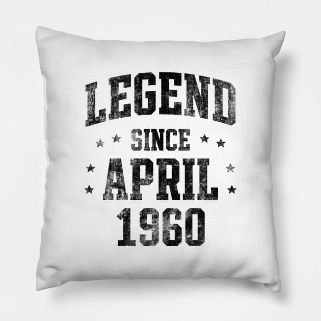 Legend since April 1960 Pillow by Creativoo