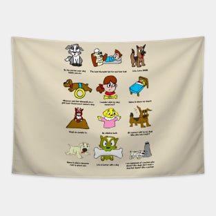 Barking mad Tapestry