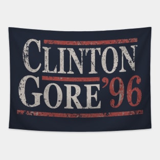 Distressed Clinton Gore 96 Tapestry