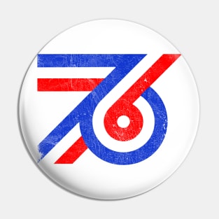 76 --- Retro 70s Style Design Pin