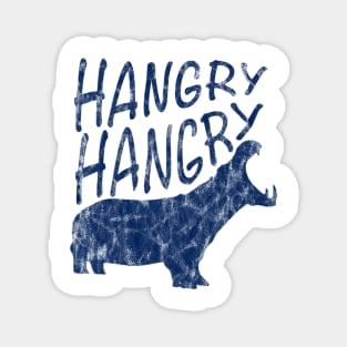 hangry hippo Magnet