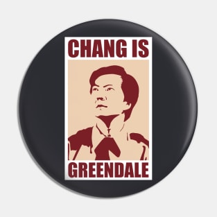 Chang is Greendale Pin