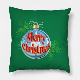 Christmas Bulb Pillow