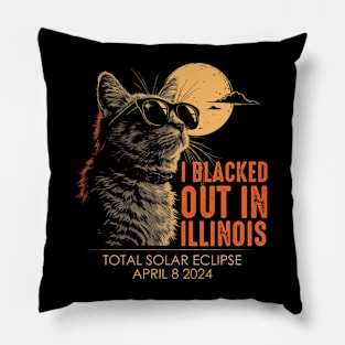 I Blacked Out In Illinois Pillow