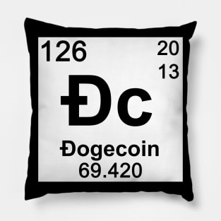 Dogecoin Element Pillow