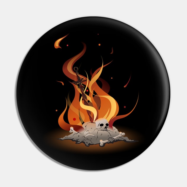 Bonfire Pin by AnotheHero