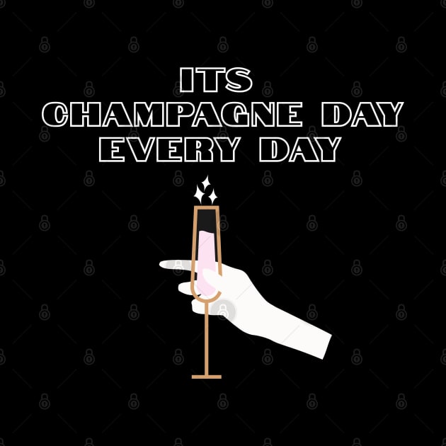 Champage Day by AllThingsTees