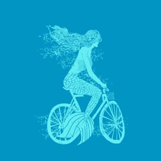 Mermaid on a Bike T-Shirt