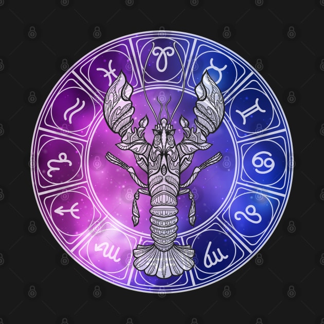 cancer zodiac sign by CreativeShirt