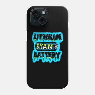 Lithium Ryan Battery Drip Phone Case