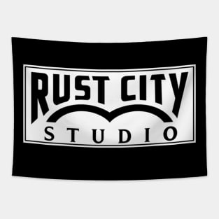 Rust City Studio Logo Tapestry