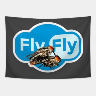 Fly Fly (fly on fly) Tapestry