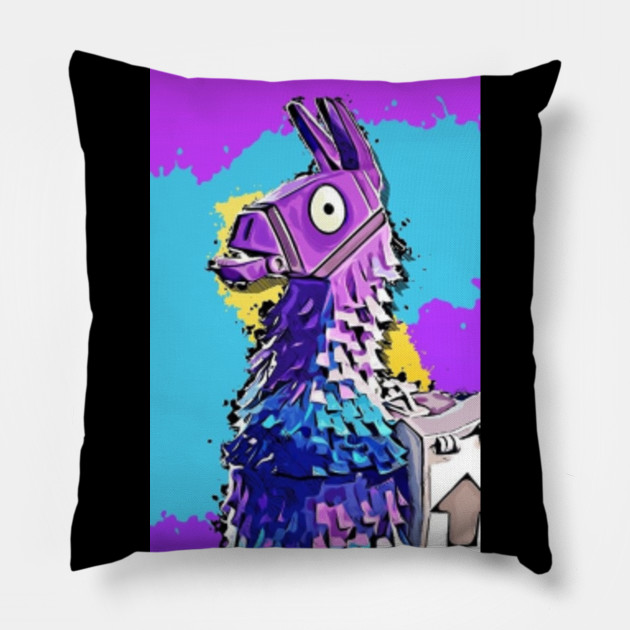Fortnite Llama Fortnite Pillow TeePublic