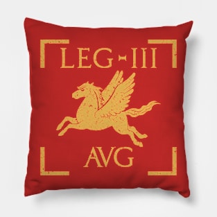 Legio III Augusta Pegasus Emblem Roman Legion Pillow