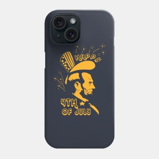 Abe 4th of July Design 2 Phone Case