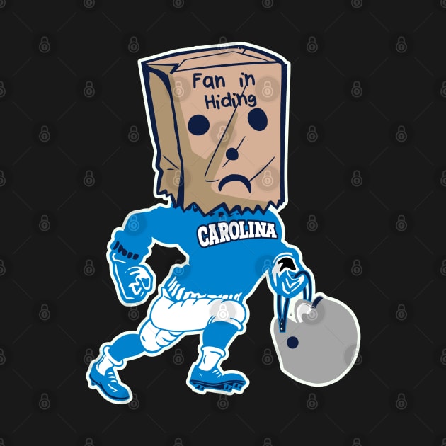 Carolina Fan In Hiding by darklordpug